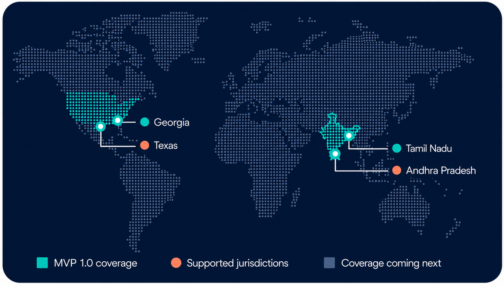 Beta 1.0 Coverage Map